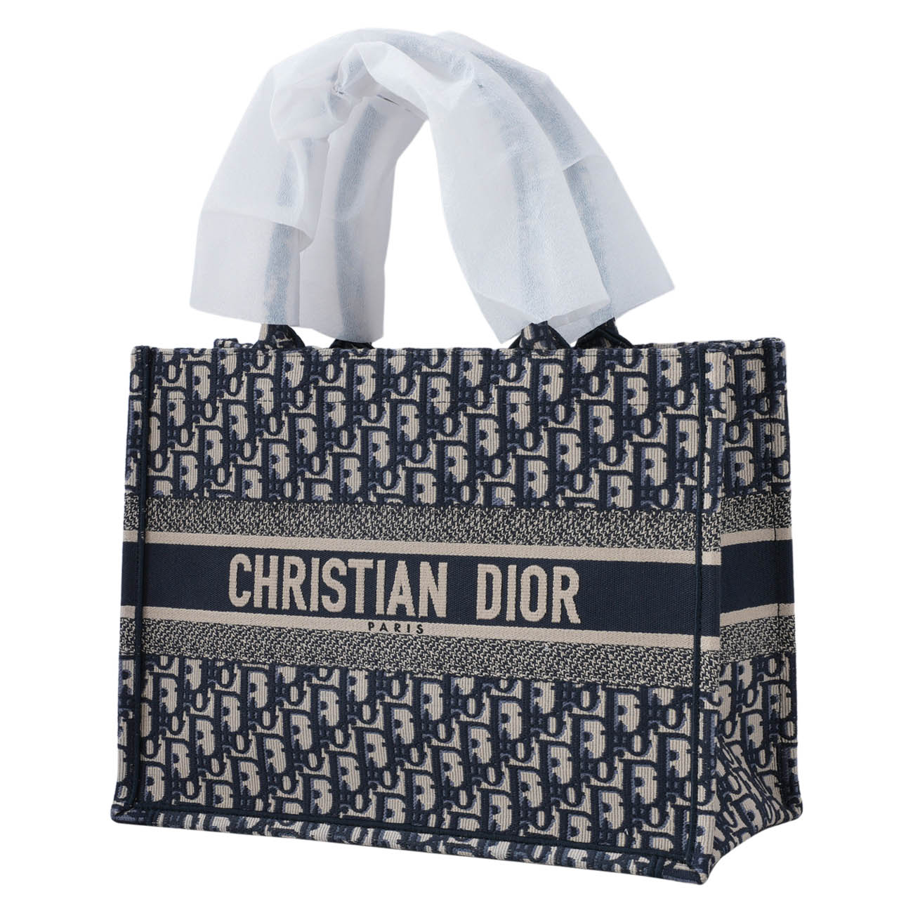 CHRISTIAN DIOR(USED)크리스찬디올 오블리크 북토트 미듐